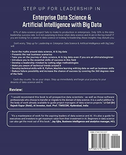 Sukhdeve, Shitalkumar R Step up for Leadership in Enterprise Data Science & Język publikacji angielski