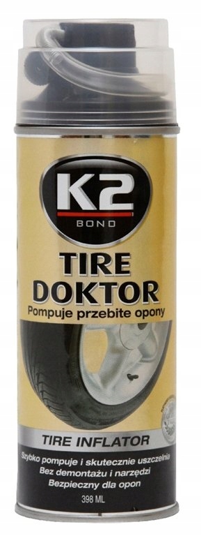 K2 TIRE DOKTOR KOŁO ZAPASOWE 400ML