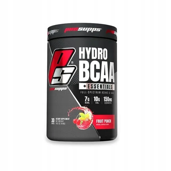Pro Supps HydroBCAA Essentials, Fruit Punch, prášek, 414 g