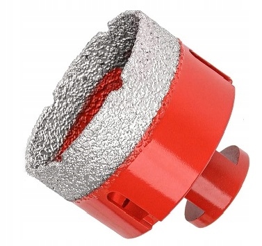 KORONKA OTWORNICA DIAMENTOWA DO GRESU PŁYTEK NA SUCHO 68mm M14