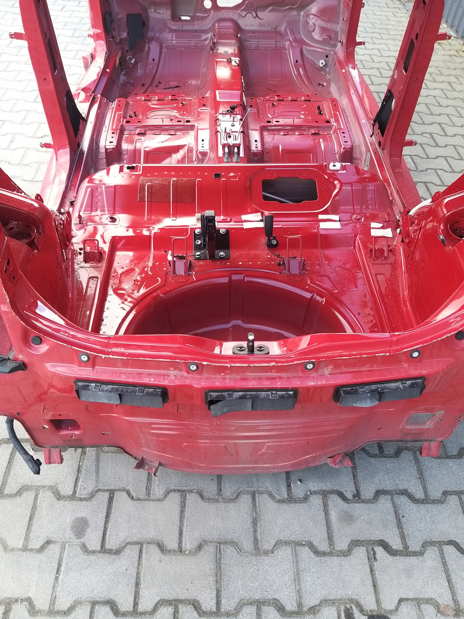 VW e-UP ELEKTRYK 21R LONGHERONE OSSATURA Coppa pavimento LY3D