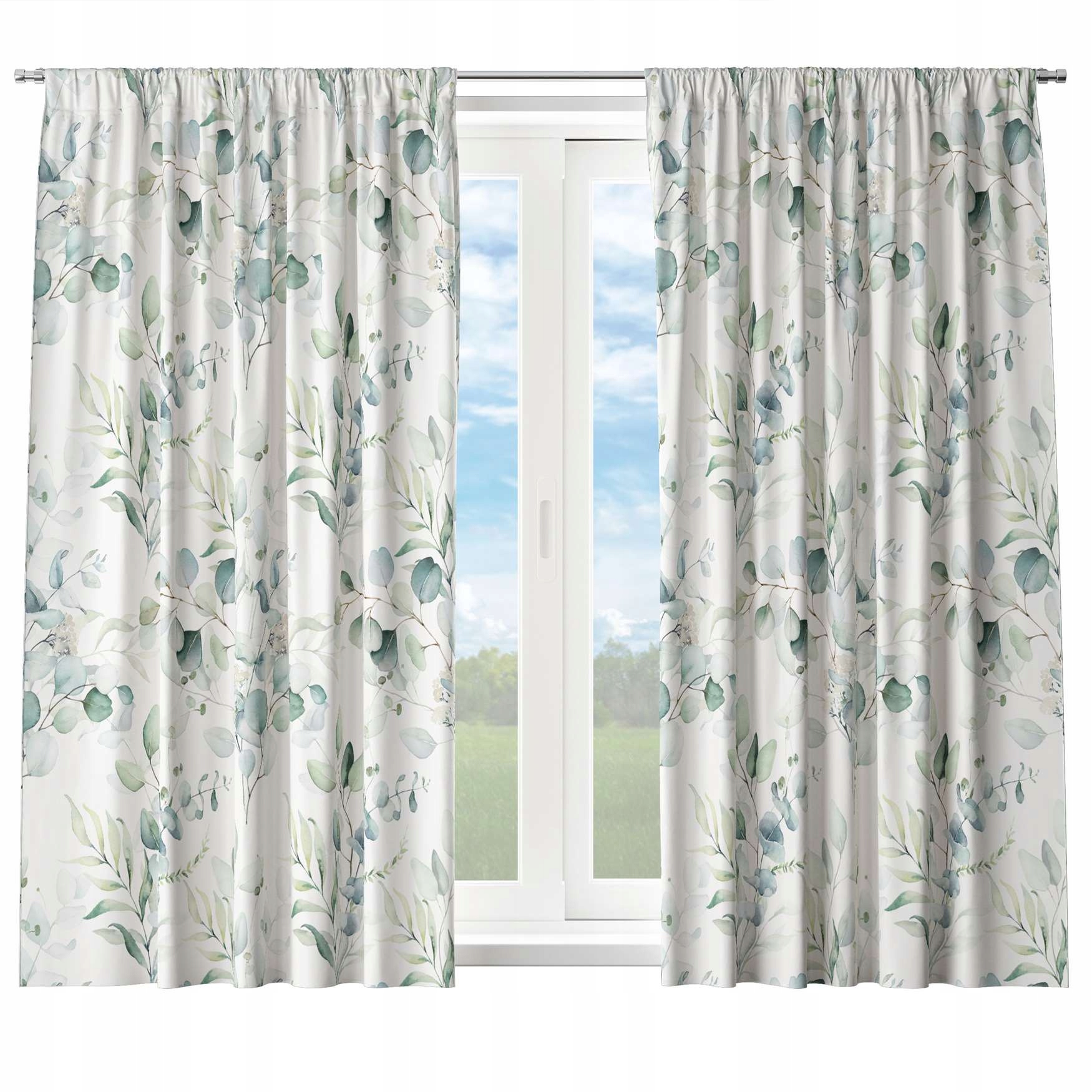 GOTOWE ZASŁONY NA ŻABKI 140x160 ZASŁONA NA TAŚMIE 073