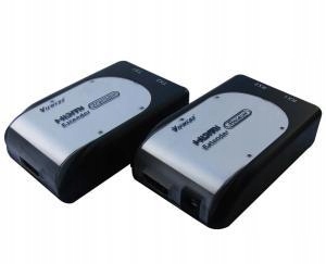 Hdmi extender na 60m cez 2x Cat5e KHEXT40