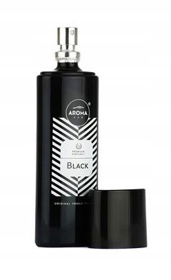 AROMA PRESTIGE SPRAY BLACK Perfum do auta Stan opakowania oryginalne