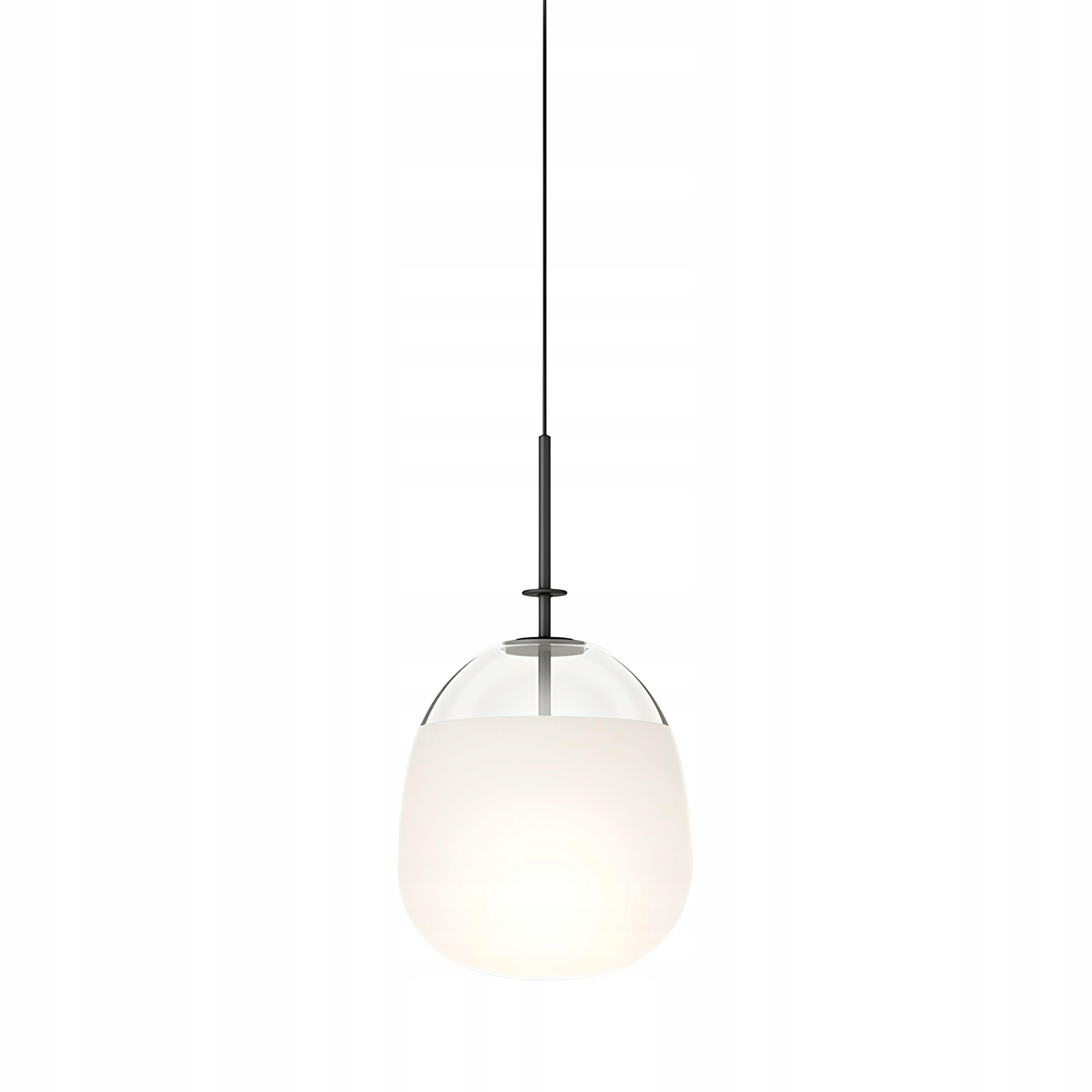 Moderná závesná sklenená lampa E27 minimalistická loft