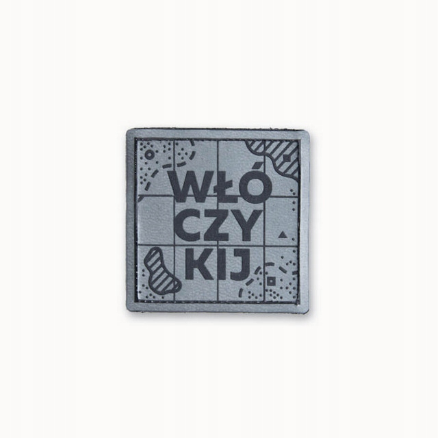 

Badge moralka na rzep Włóczykij ekoskóra