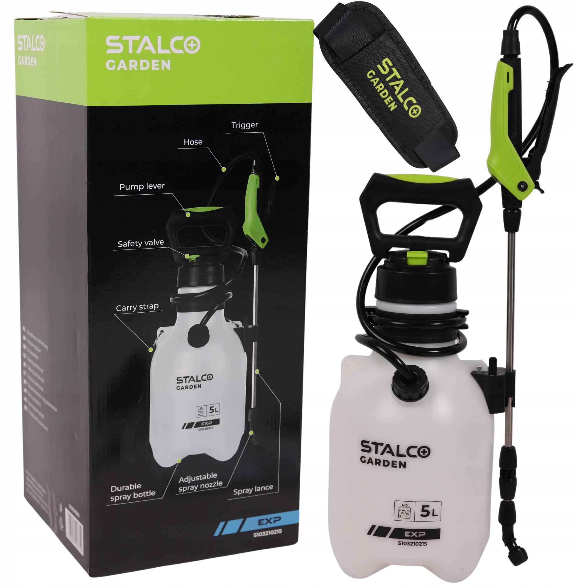 Postřikovač Tlakový Ruční Postřikovač Postřikovací Postřikovač 5 L S Lankem