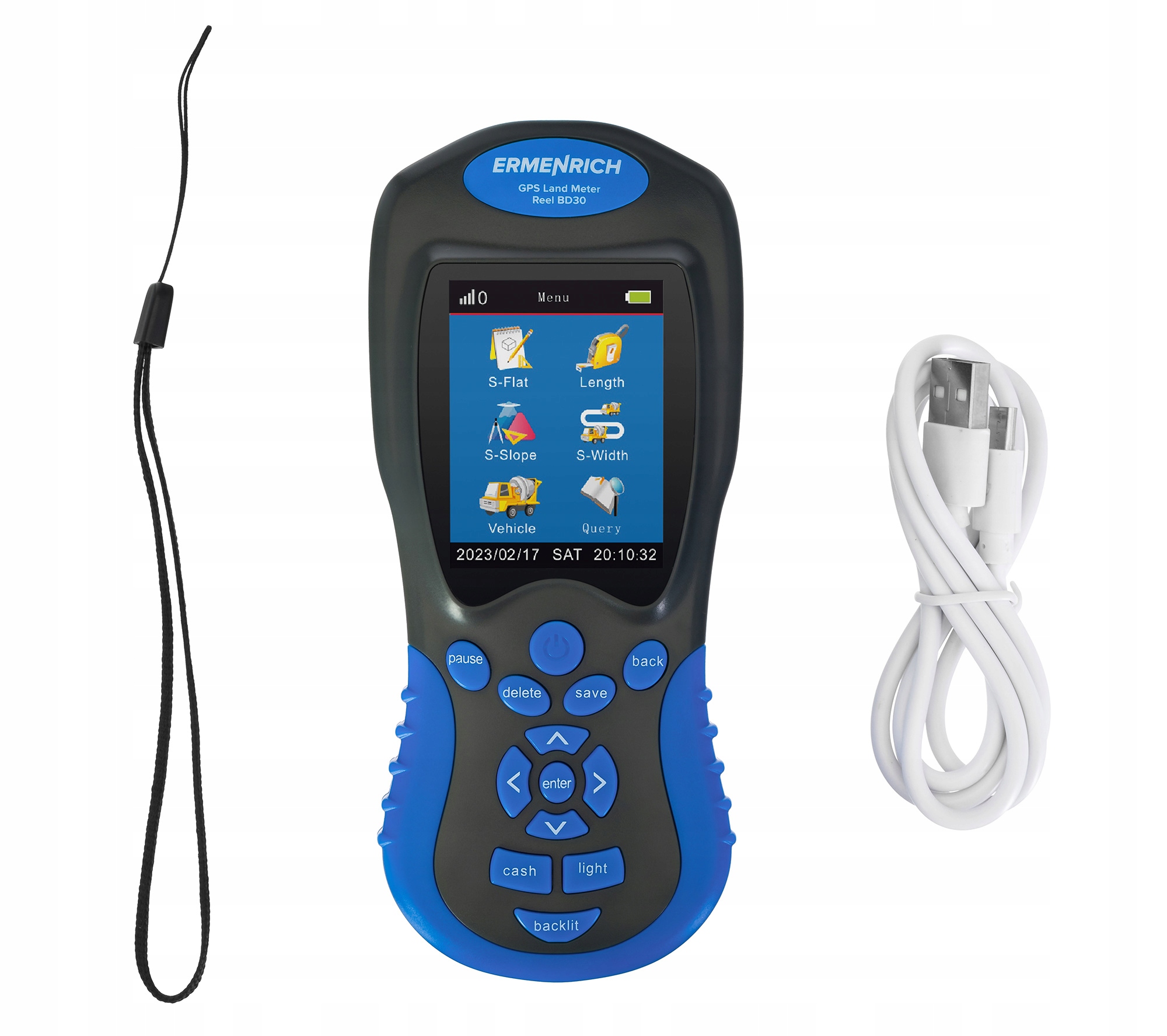 Miernik powierzchni Pomiar gruntów z GPS Ermenrich Reel BD30 Kod producenta 82537