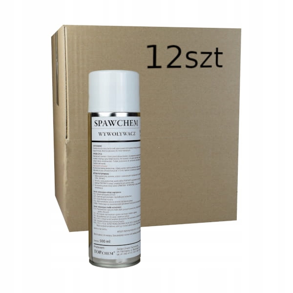 

Wywoływacz Do Badania Spoin Spawchem 500ml 12 szt