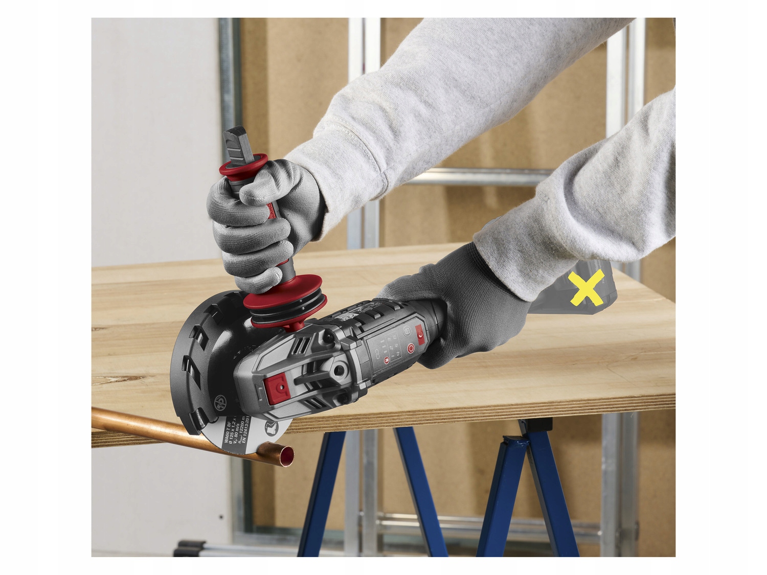 PARKSIDE PERFORMANCE Szlifierka kątowa BOSZKA bosz 20V PWSAP 20-Li E6 MOCNA Rodzaj szlifierka kątowa