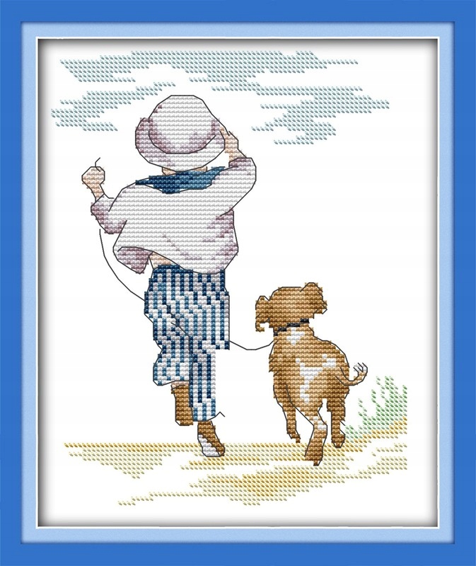 Kanva s potiskem sada (kanva, mulina)