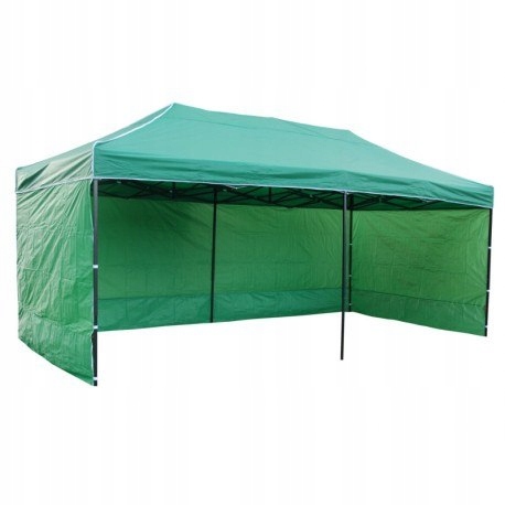 Expresní obchodní pavilon 3x6 m zelený