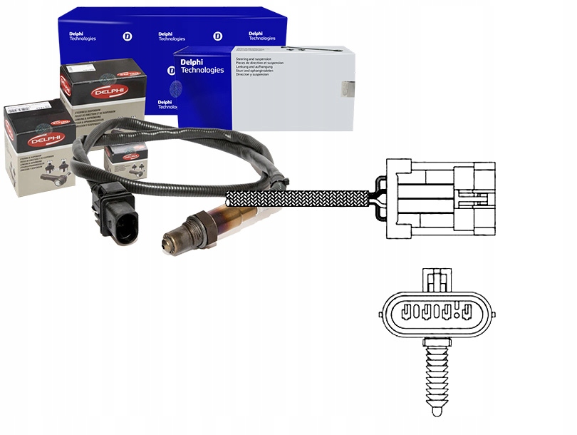Delphi Lambda Sonda Opel 1,4 1,6 16V