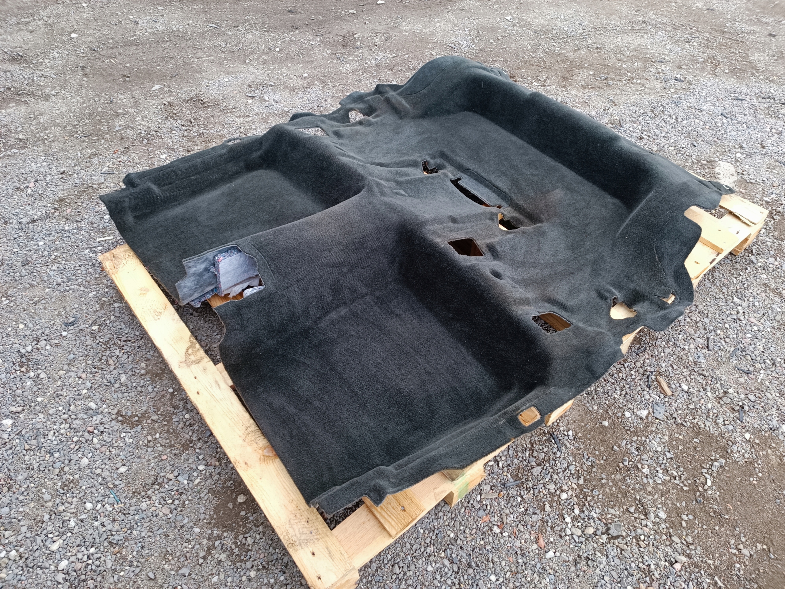Matte Teppich AUTOTEPPICHE heck Ford Flex 2011