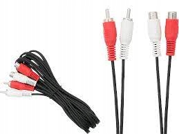 

Przedluzacz RCA:2xgniazdo-2xwtyk-5 metrow