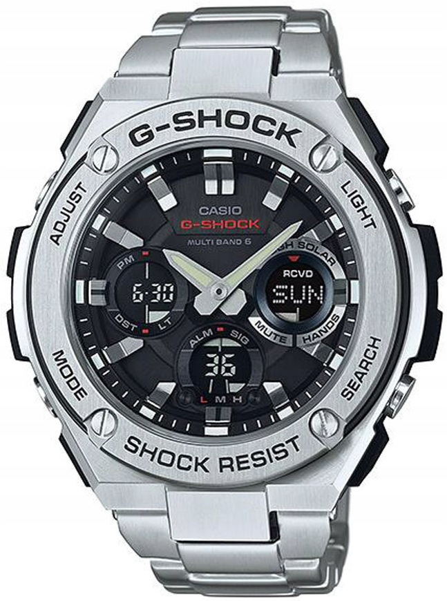 Pánské hodinky Casio G-shock G-Steel Solar Waveceptor