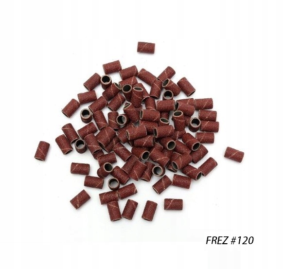 

Frez nakładka 100st ścierna pedicure #120 kapturki