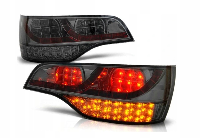 Фары заднее светодиодные Audi Q7 06-09 Дым LED