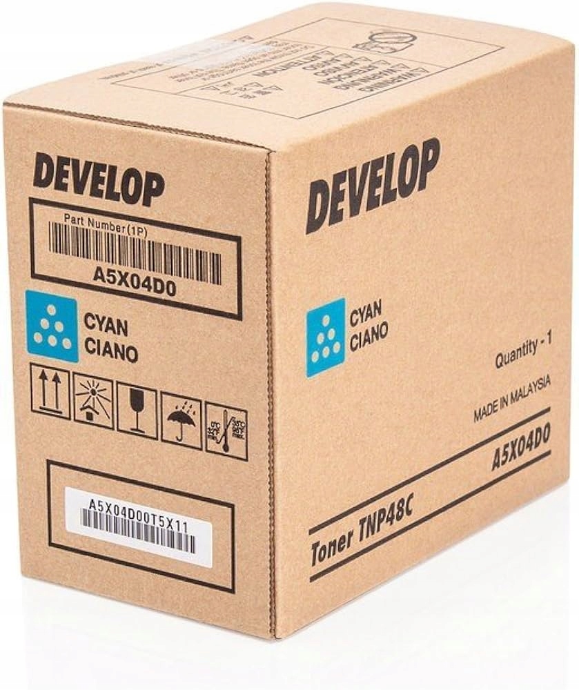 Toner TNP-48C Cyan do Konica Minolta C3350 C3850 / Develop ineo +3350 +3850 Model TNP-48