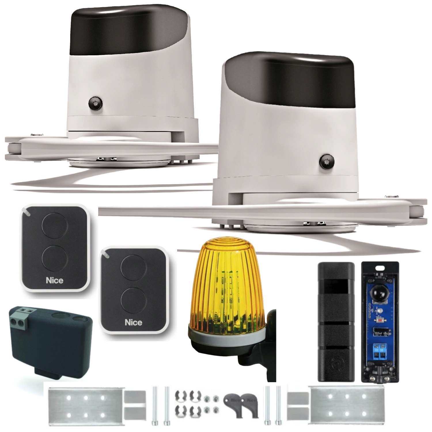 Nice HOPP FLOR Automat Napęd do bram skrzydłowych