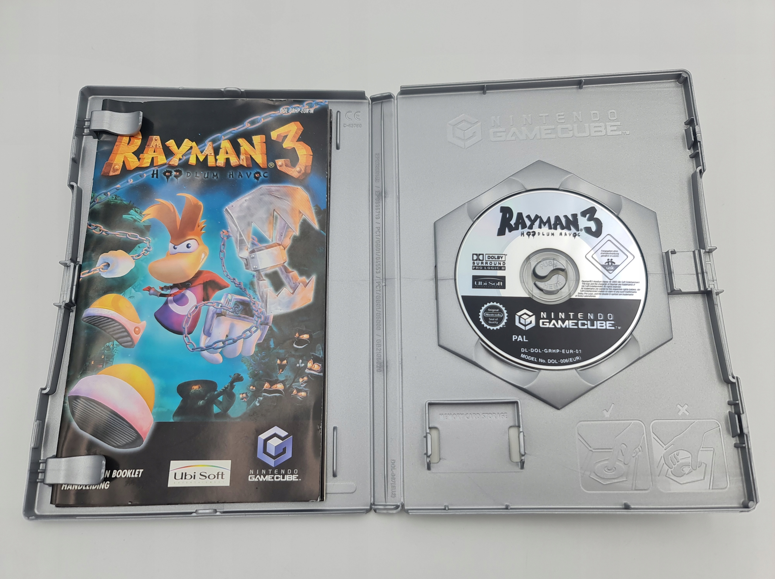NINTENDO GAMECUBE RAYMAN 3 HOODLUM HAVOC Platforma Nintendo GameCube