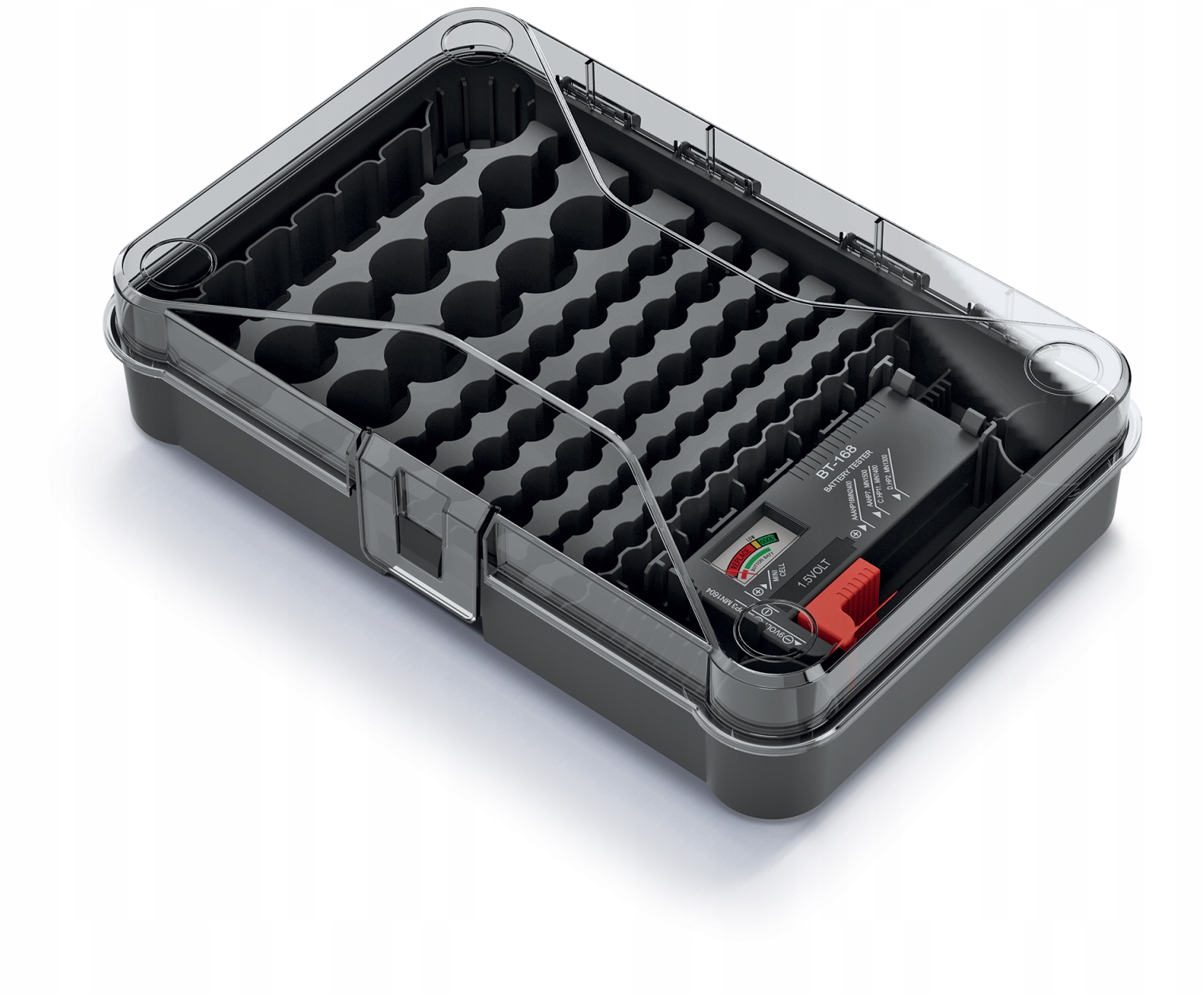 ORGANIZER SKRZYNKA NA BATERIE Kistenberg + TESTER Producent Inna