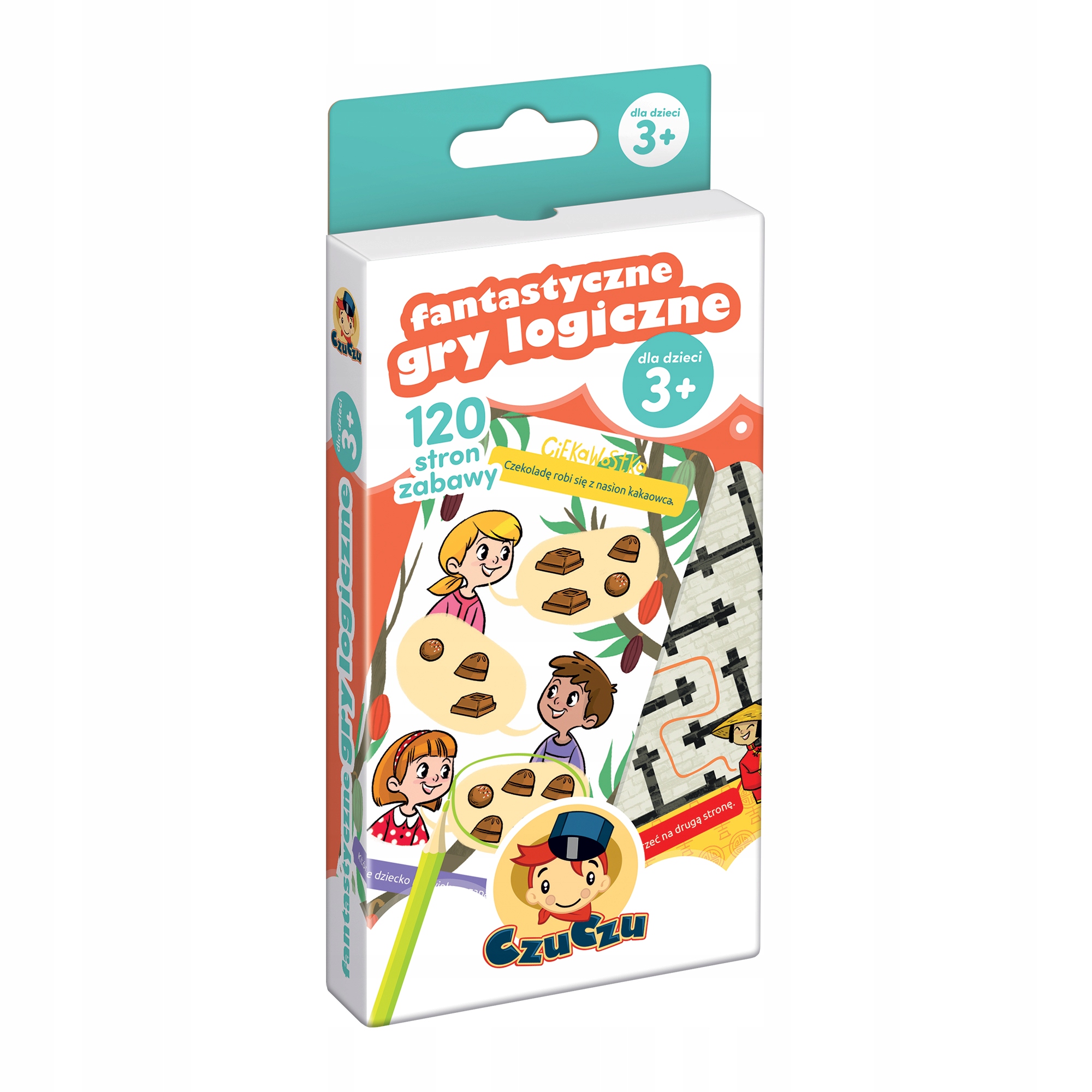 

CzuCzu Fantastyczne Gry Logiczne książeczka 3+