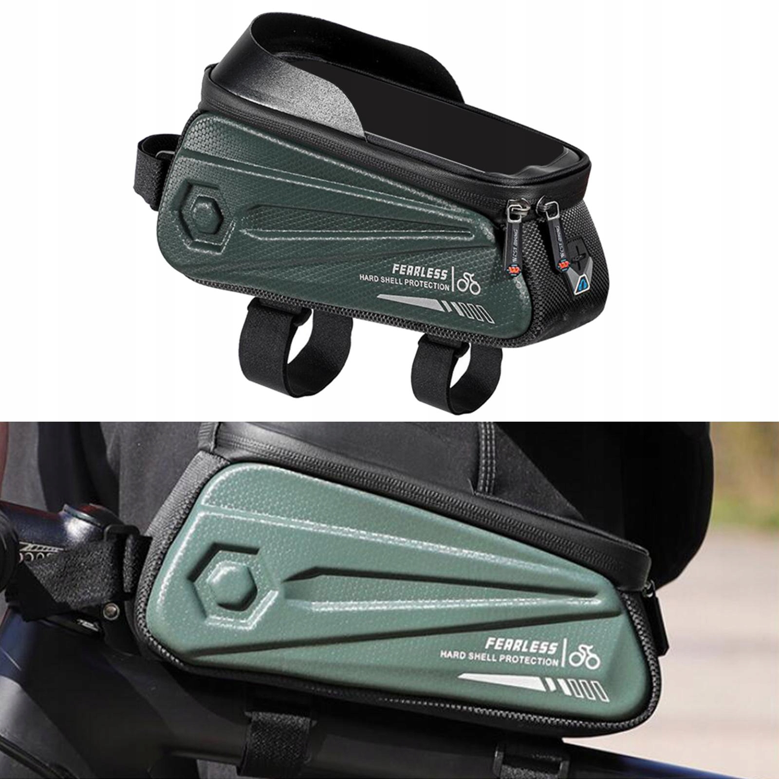 Torba rowerowa na przednią ramę Waga 212 g