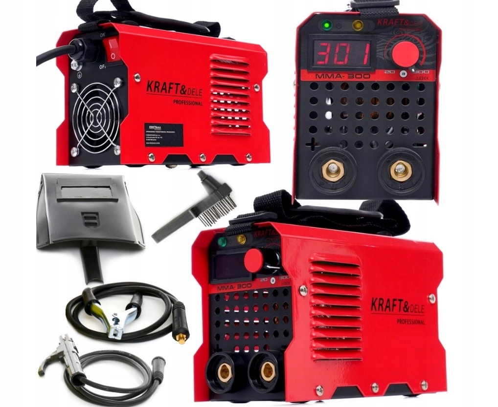 

Spawarka Inwertorowa Mma 300A KD1864 LCD Zestaw