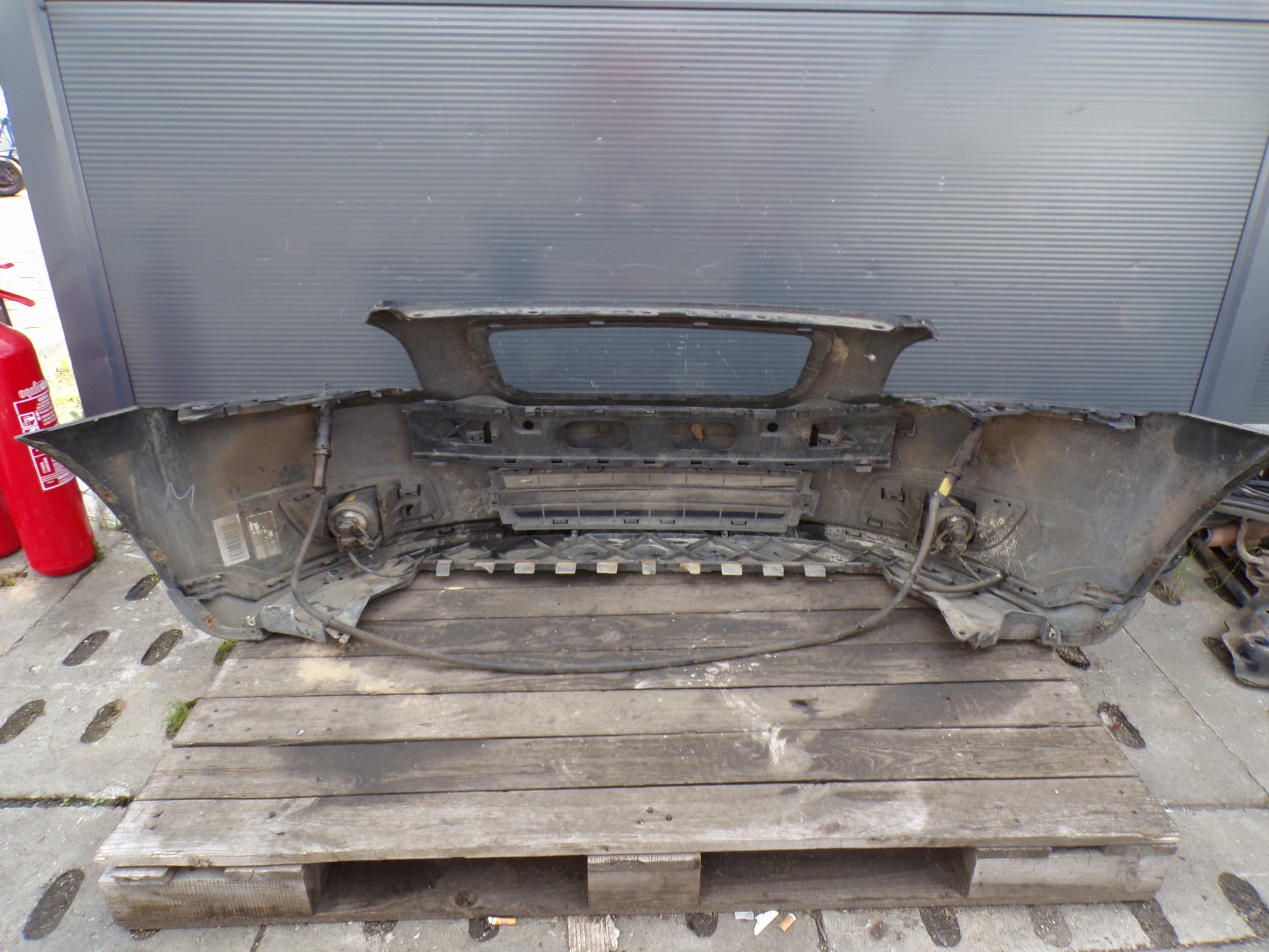 front bumper front VOLVO V50 S40 2 II washers