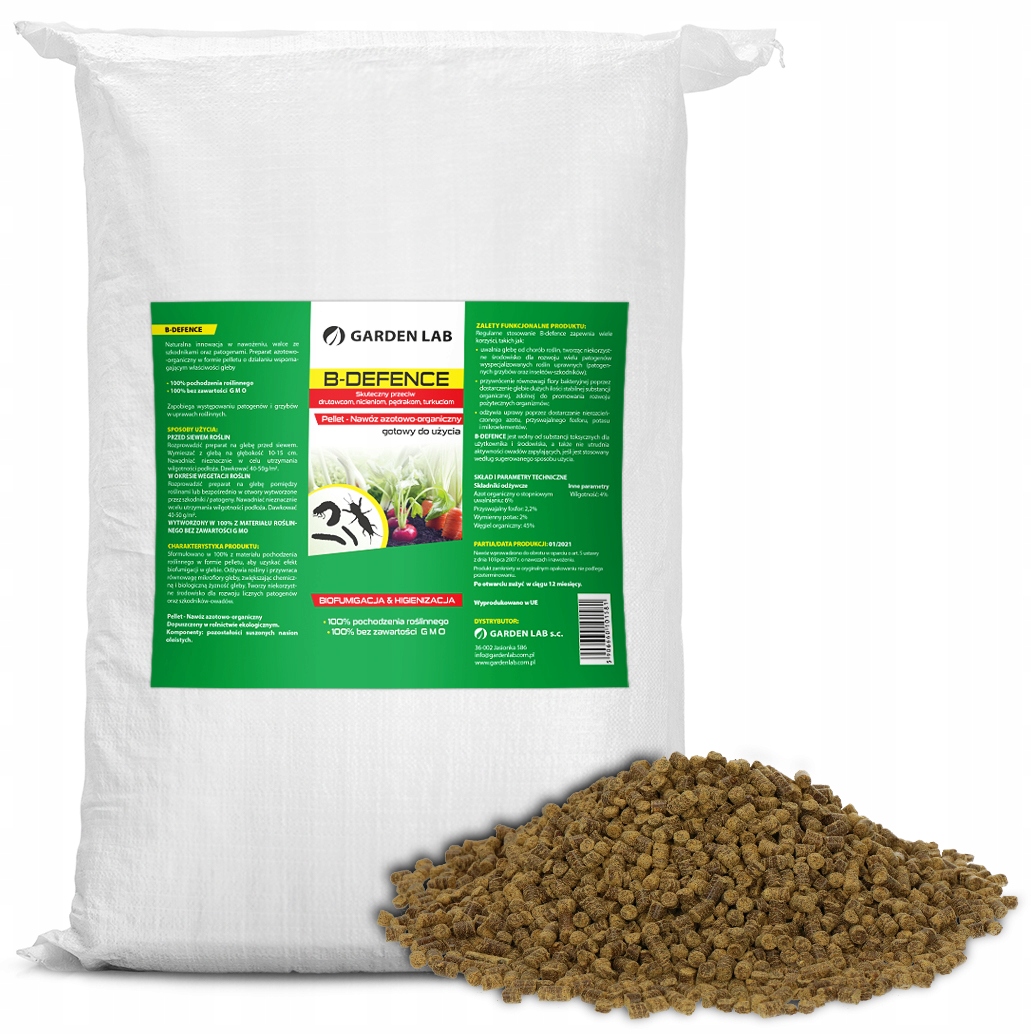 

Nawóz Środek Na Turkucie Pędraki B-defence 5KG