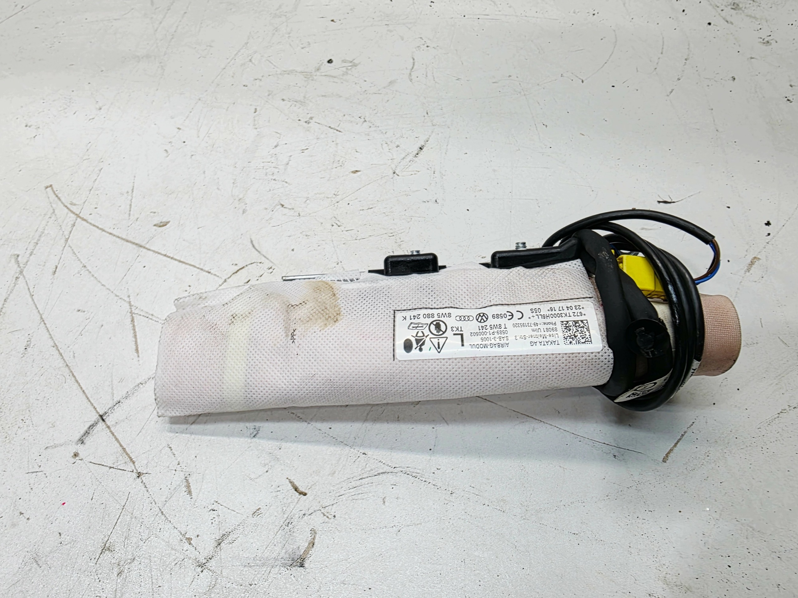 airbag POWIETRZNA seat left front AUDI A4 B9 A5 8W5880241K