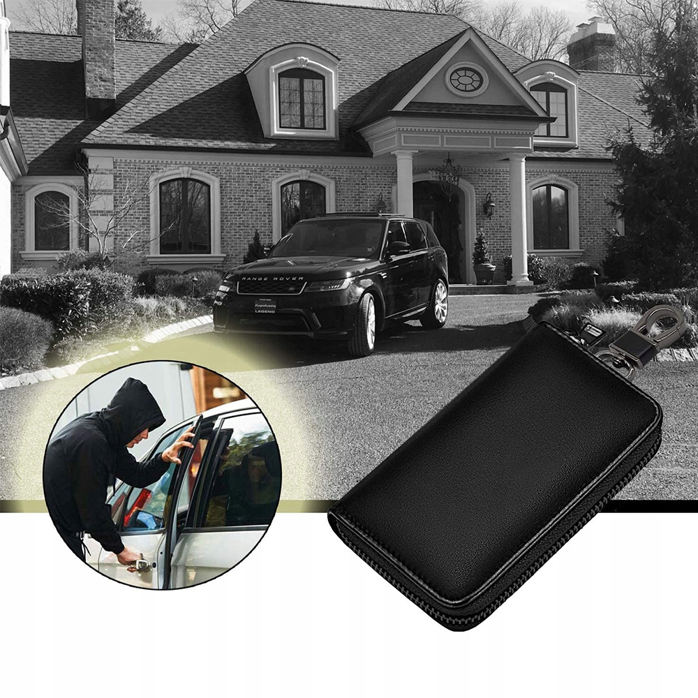 BLOKADA SYGNAŁU RFID KLUCZYKA SAMOCHODOWEGO ETUI NA KLUCZE ANTYKRADZIEŻOWE Producent bez marki