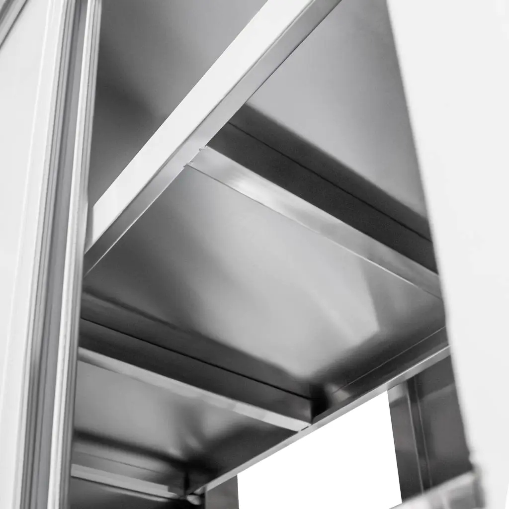 Szafa gastronomiczna PRZELOTOWA nierdzewna 4-drzwiowa 80x60x180 cm Mega-M Szerokość produktu 80 cm