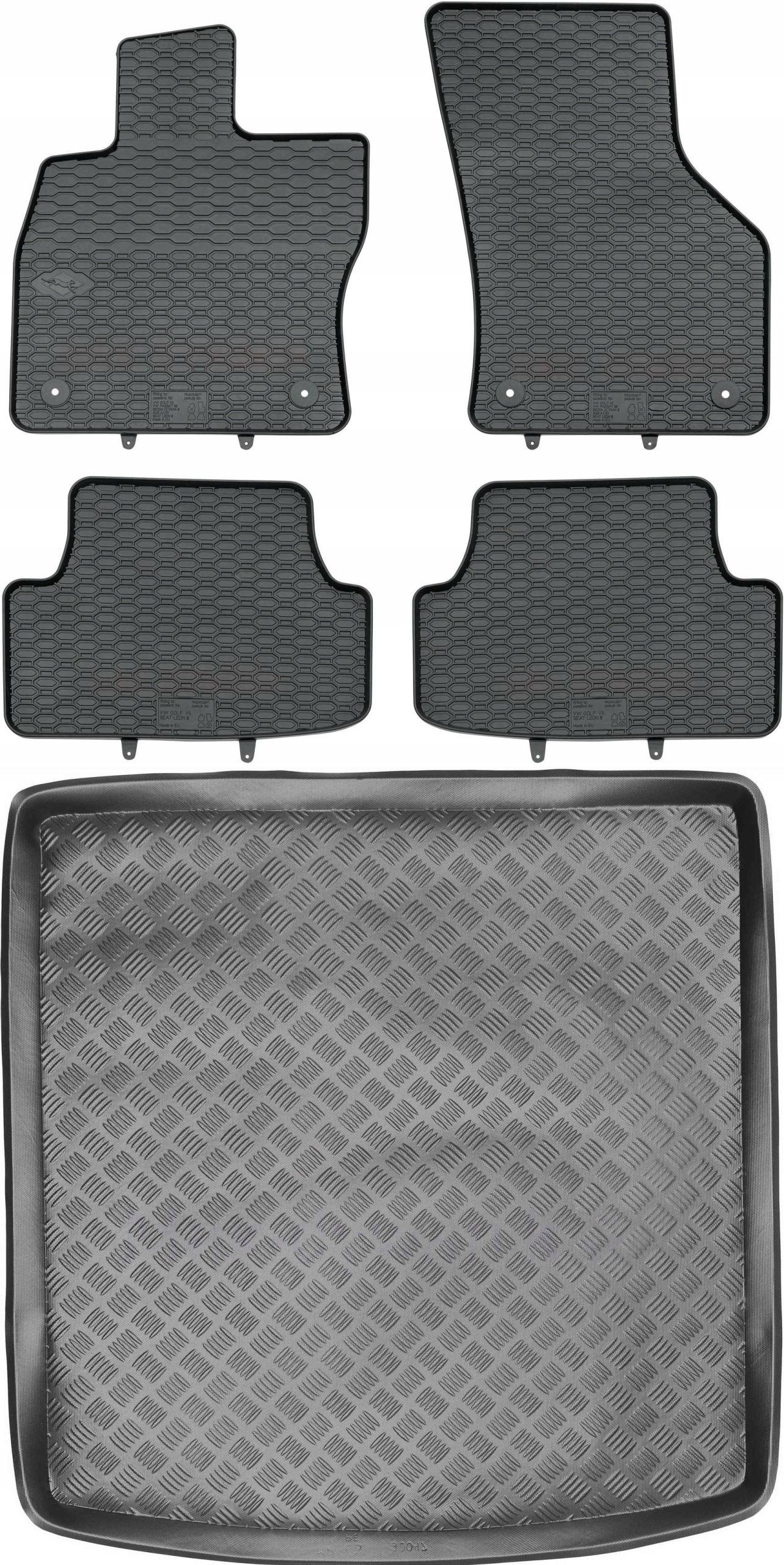 Vw Golf VII Kombi 2012-2020 Koberce batožinový priestor