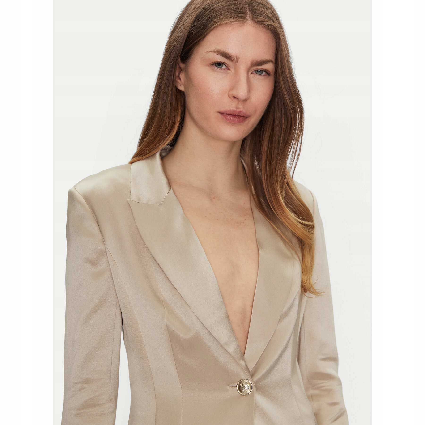 Marciano Guess Damskie Marynarka Brązowy