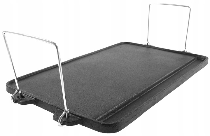 Grilovací deska Litina Kinghoff obdélníková 44 x 24 cm oboustranná