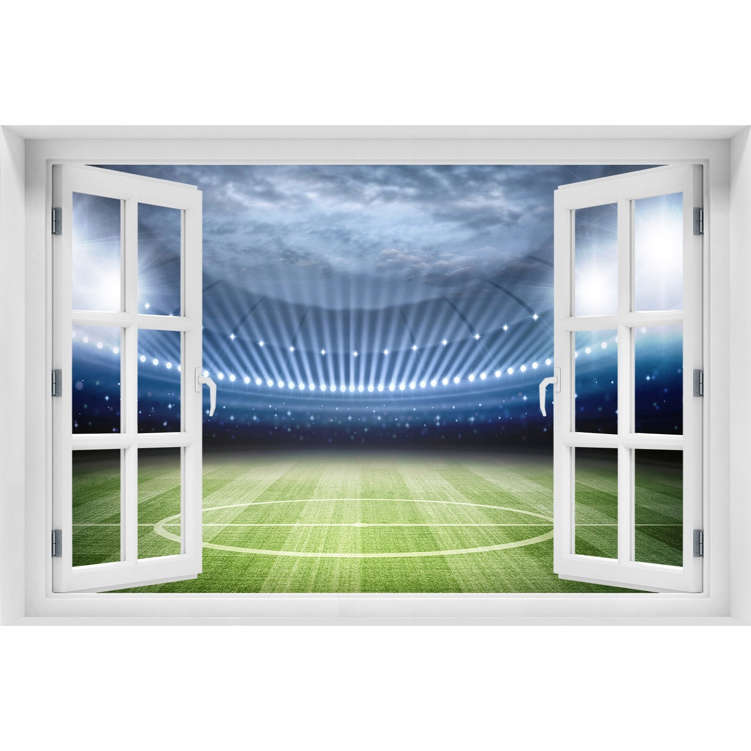 

Fototapeta Naklejka na ścianę Okno Stadion