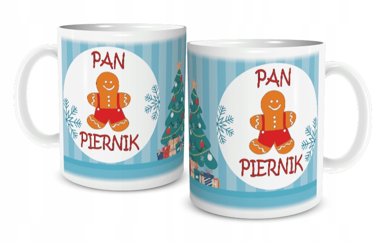 

Kubek Świąteczny Mikołajki Pan Piernik