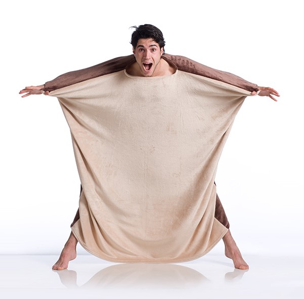 Prémiová Měkká Teplá Deka Pléd Létající Veverka Kn