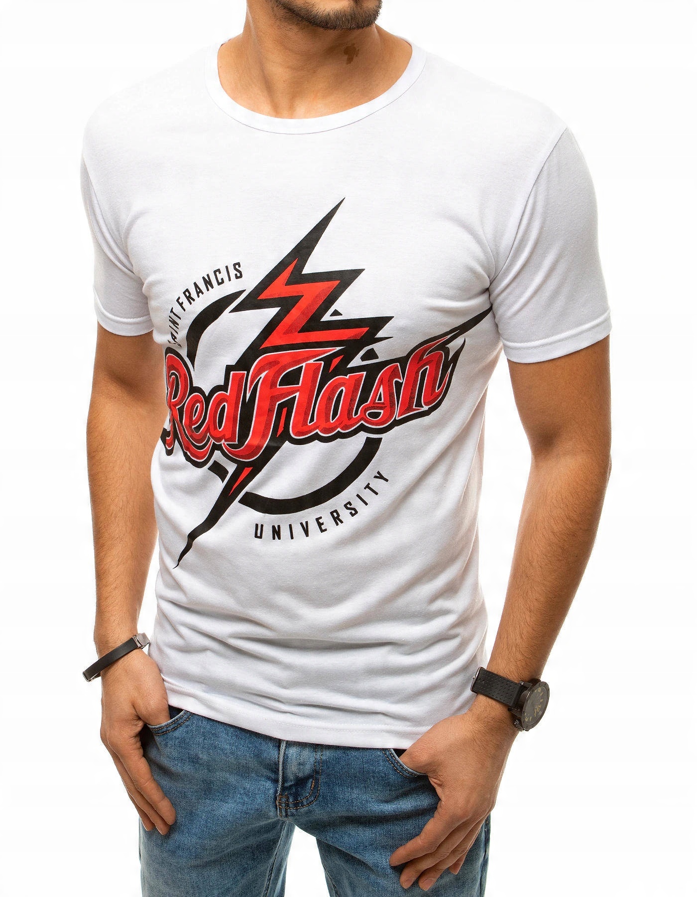 

Męska Koszulka T-shirt Z Nadrukiem rx4354 - XXL