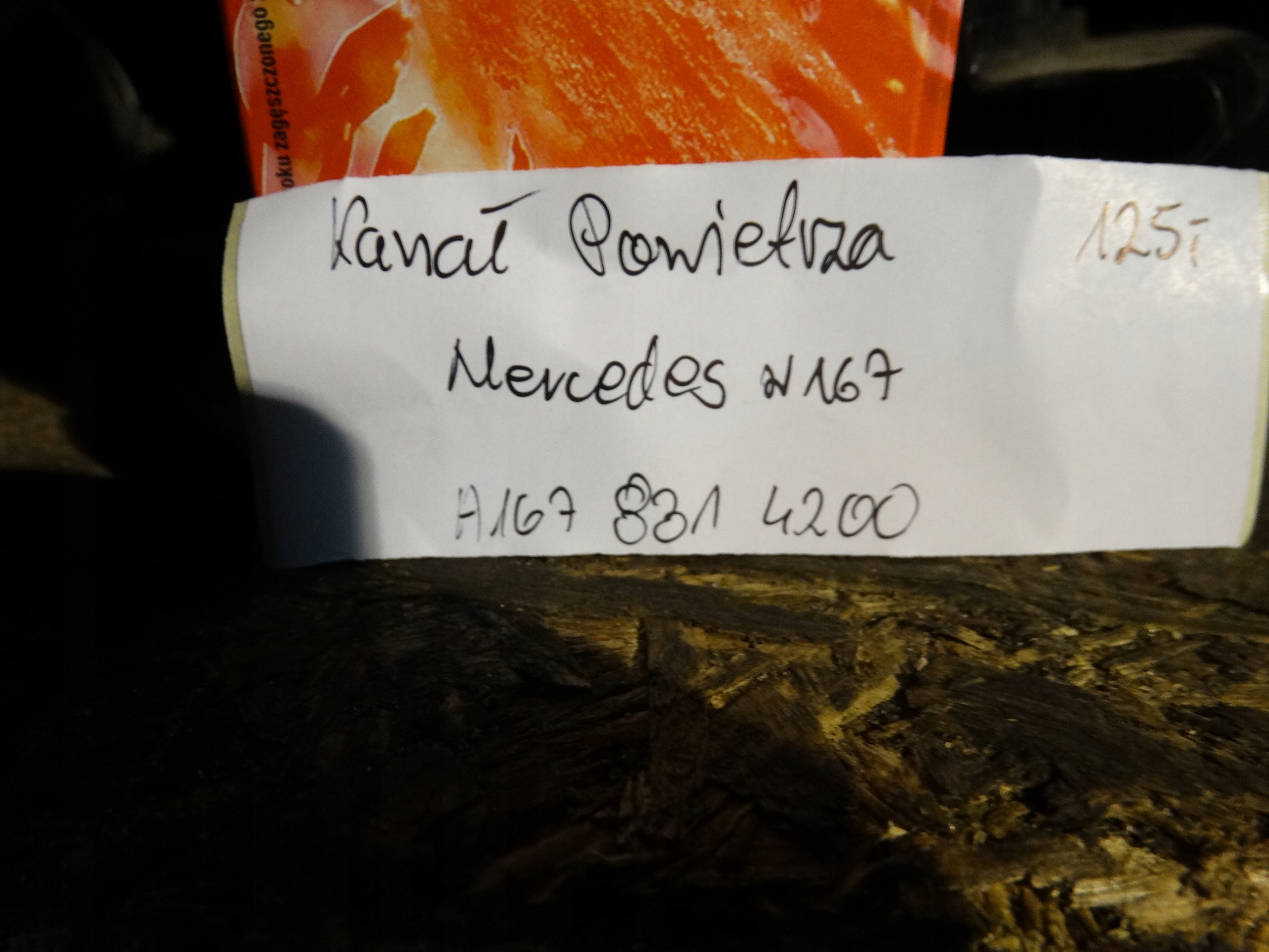 IDEALNE KPL. KANALY luft MERCEDES W167 1