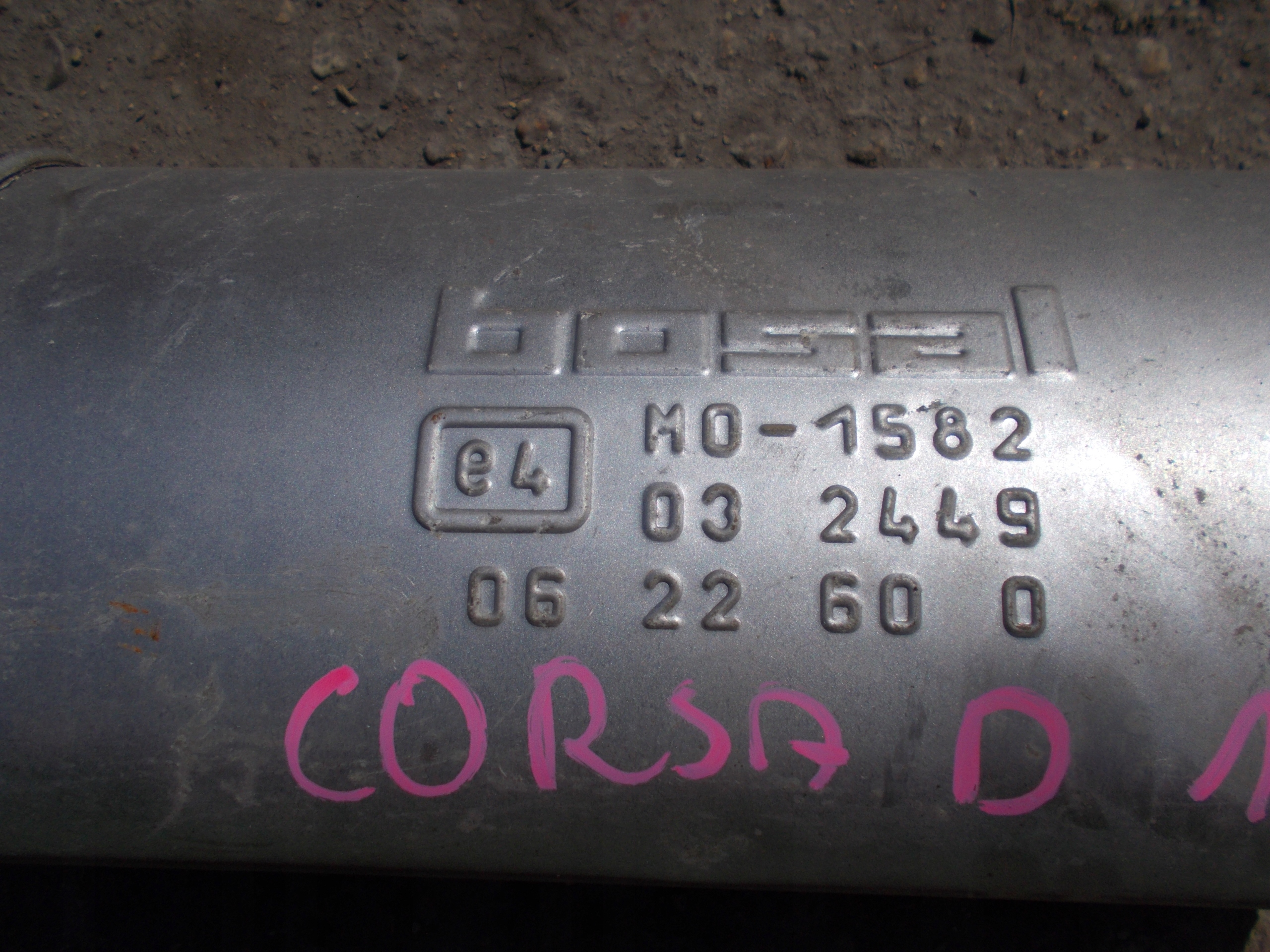 OPEL CORSA D 1.4 11R TLUMIK KONCOWY