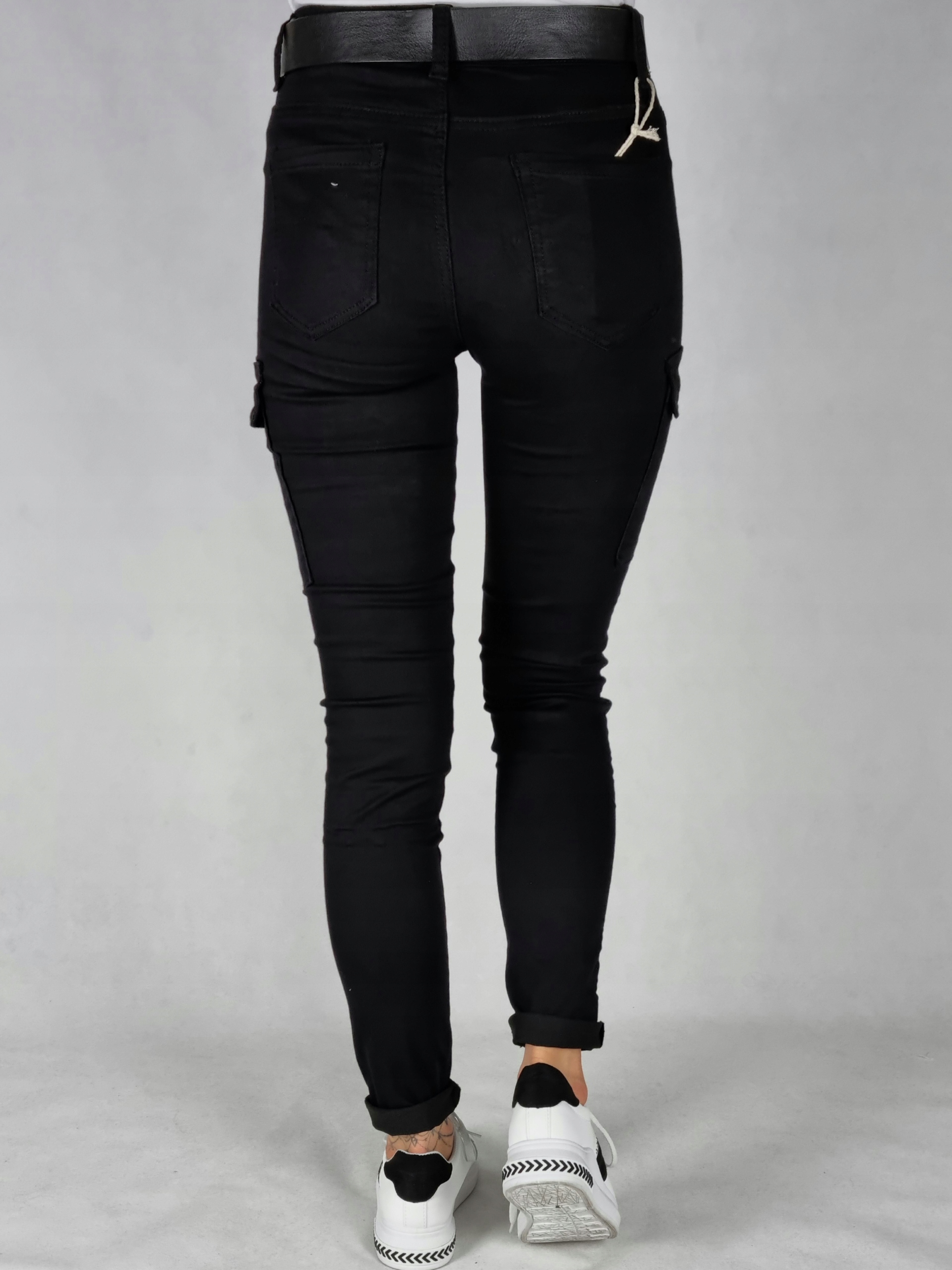 SPODNIE BOJÓWKI CZARNE ROZMIAR 40/L Model BOJÓWKI