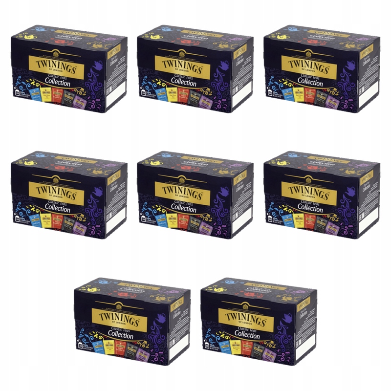 Twinings Kolekcja Czarnych Herbat (20 saszetek) X8