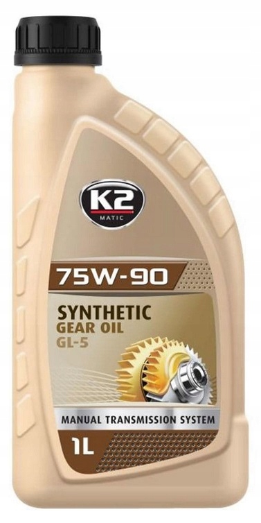 

K2 Olej Przekładniowy 75W90 GL5 Syntetyk 1L