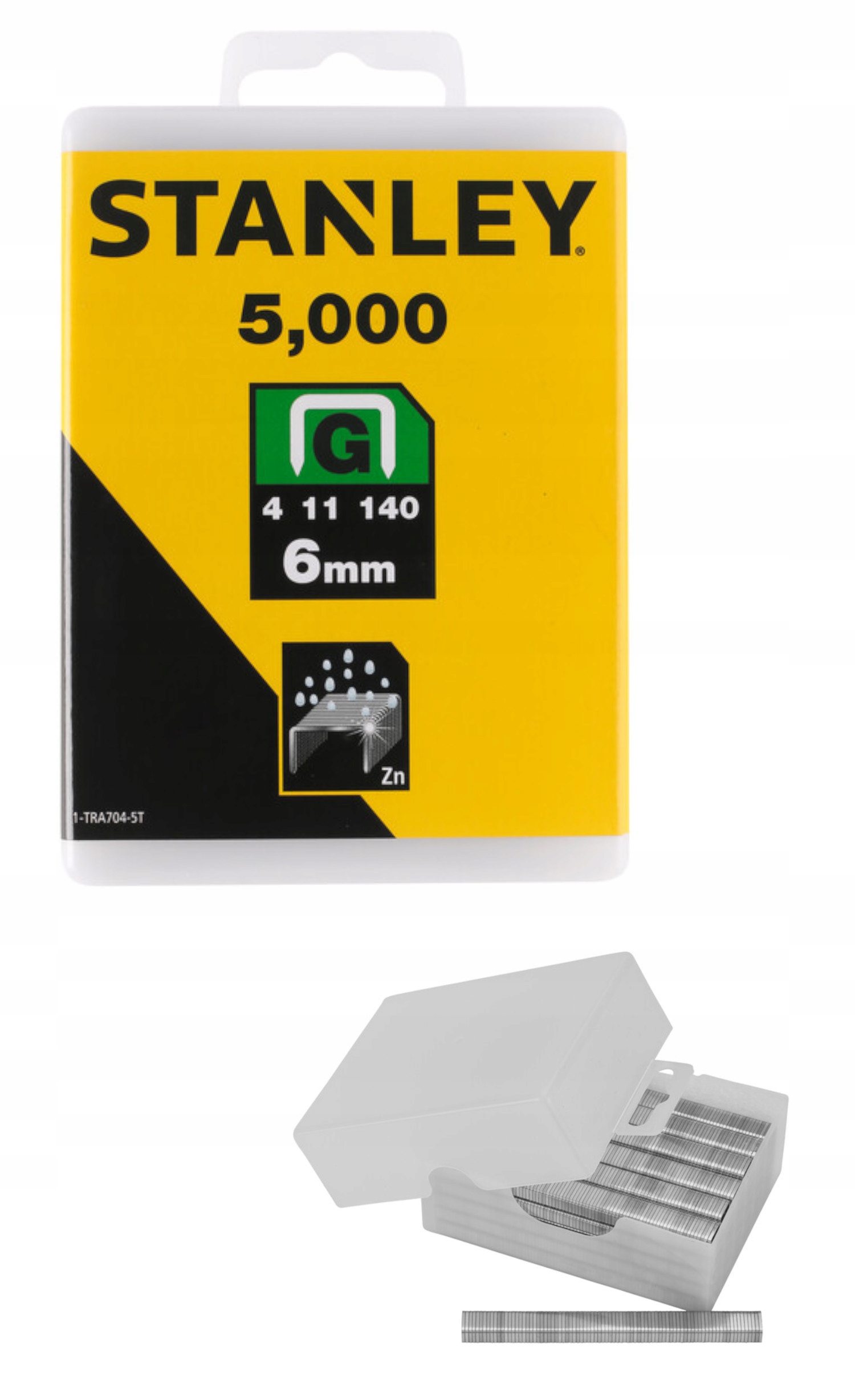 

Stanley zszywki G (4/11/140) 6mm 5000szt TRA704-5T