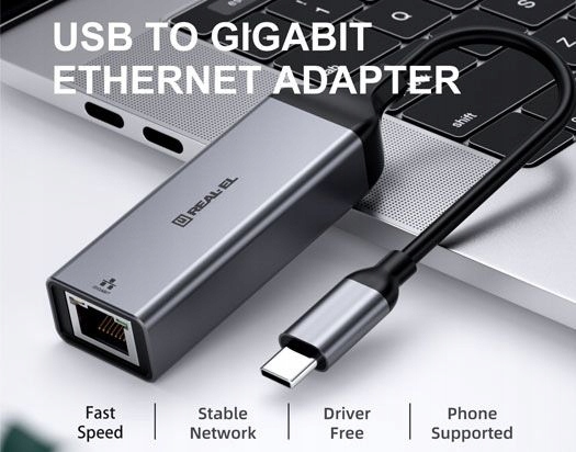 

Adapter Usb-c RJ45 Jakość Real-el Sklep W-wa