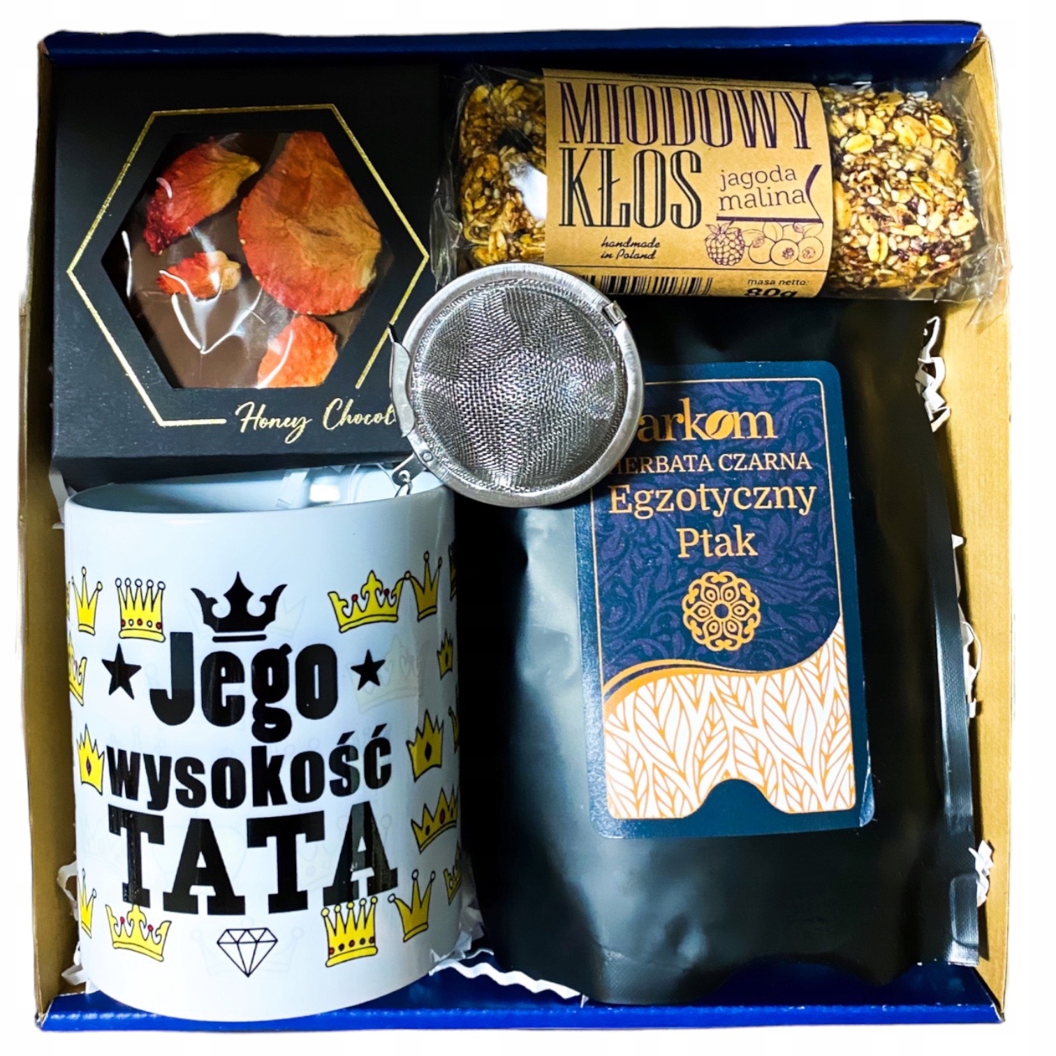 Zestaw prezentowy dla Taty na Dzień Ojca kubek słodycze dla Taty