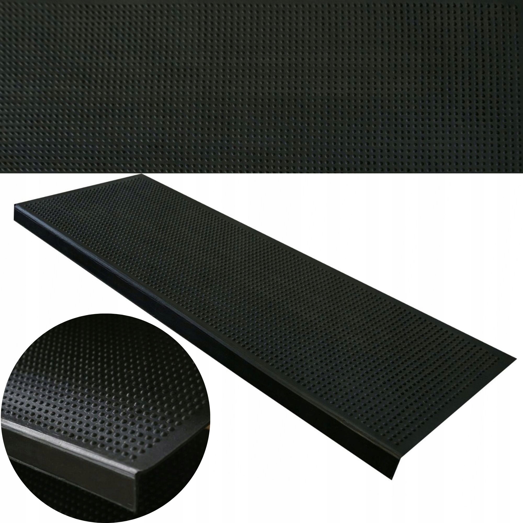 NAKŁAKDI NA SCHODY ANTYPOŚLIZGOWE GUMOWE GUMA ZEWNĘTRZNE BOLCE